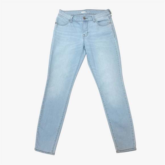 Old Navy Mid-Rise Super Skinny Jeans (Light Wash, Size 4) - Picture 6 of 10